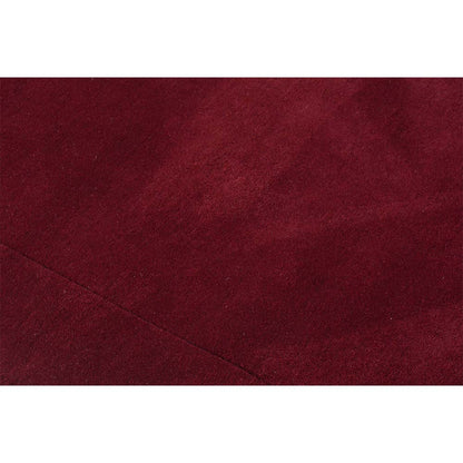 Rugs, (Presto), ICHT1171C4X6, Maroon Solid Hand Tufted Wool Carpet -EL15929-48X72 inches