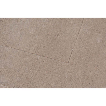 Rugs, (Presto), ICHT1173C6X9, Beige Solid Hand Tufted Wool Carpet-EL 15930-72X108 inches