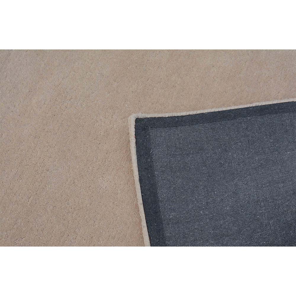 Rugs, (Presto) ICHT1173C3X5, Beige Solid Hand Tufted Wool Carpet - EL15930