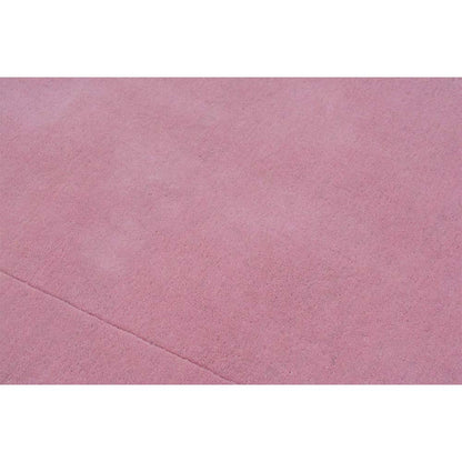 Rugs, (Presto) ICHT1174C3X5, Pink Solid Hand Tufted Wool Carpet - EL15931