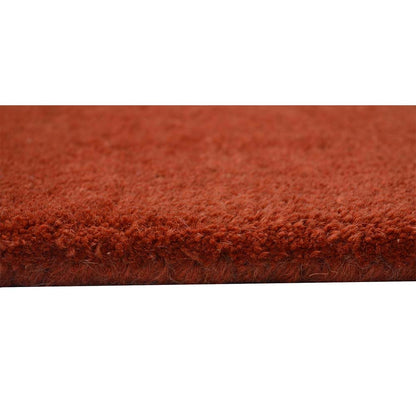 Rugs, (Presto), ICHT1176C6X9, Orange Solid Hand Tufted Wool Carpet-EL 15933-72X108 inches