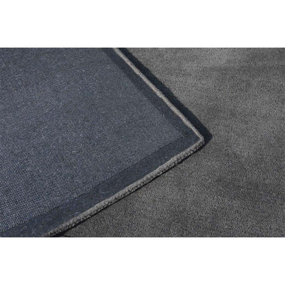 Rugs, (Presto) ICHT1180C3X5, Grey Solid Hand Tufted Wool Carpet - EL15936