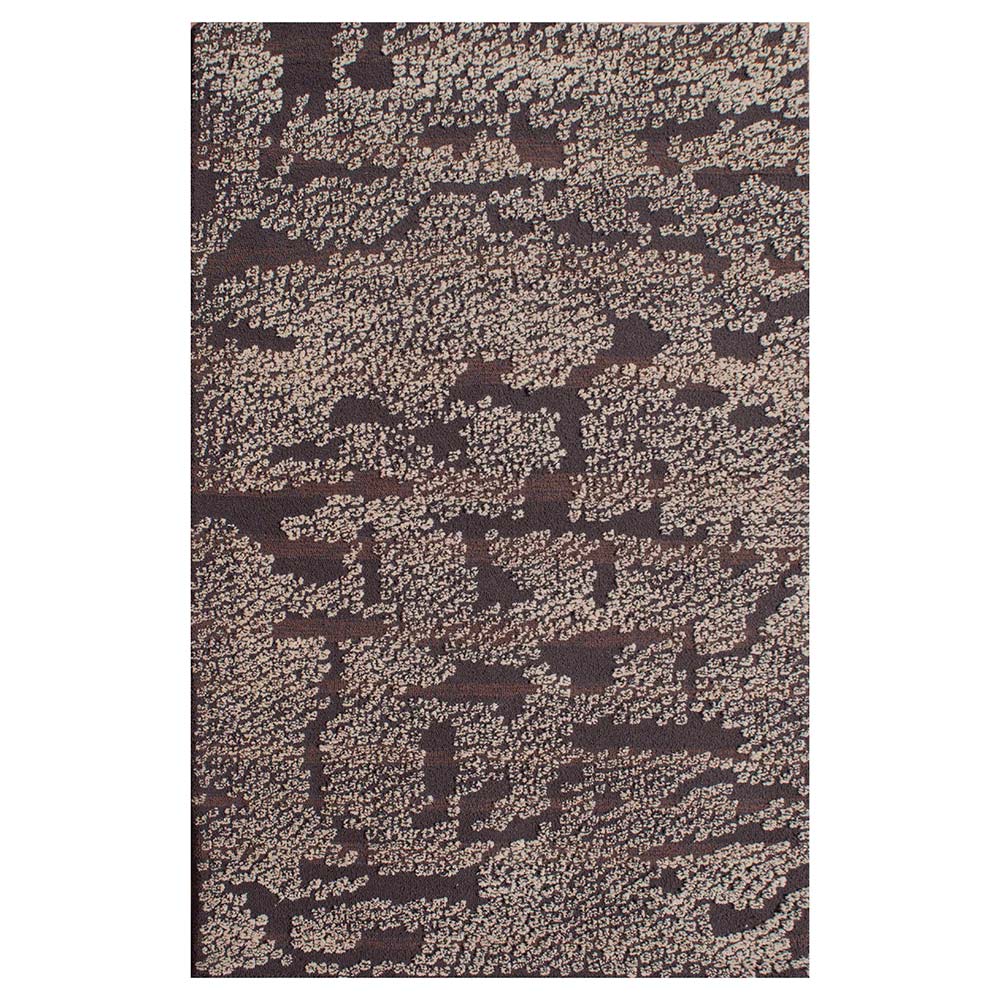Rugs, (Presto) ICHT1362C4X6, Brown & Beige Abstract Hand Tufted Wool Carpet -EL15954-48X72 inches