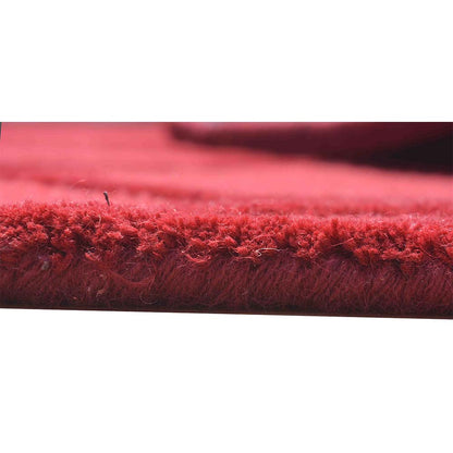 Rugs, (Presto) ICHT1371C5X8, Red Abstract Hand Tufted Wool Carpet-EL15955-60X96 inches