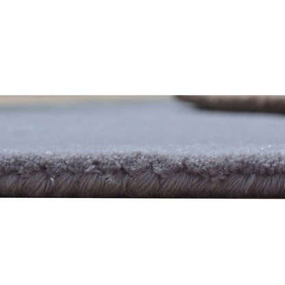 Rugs, (Presto) ICHT1381C6X9, Red & Brown Abstract Hand Tufted Wool Carpet-EL15957-72X108 inches