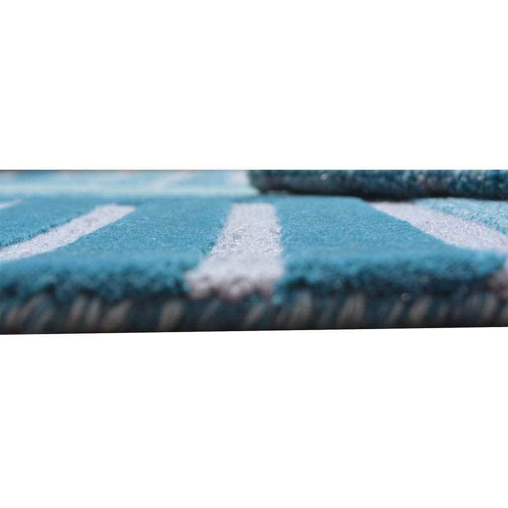 Rugs, (Presto) ICHT1409C5X8, Multicolor Abstract Hand Tufted Wool Carpet-EL15960-60X96 inches