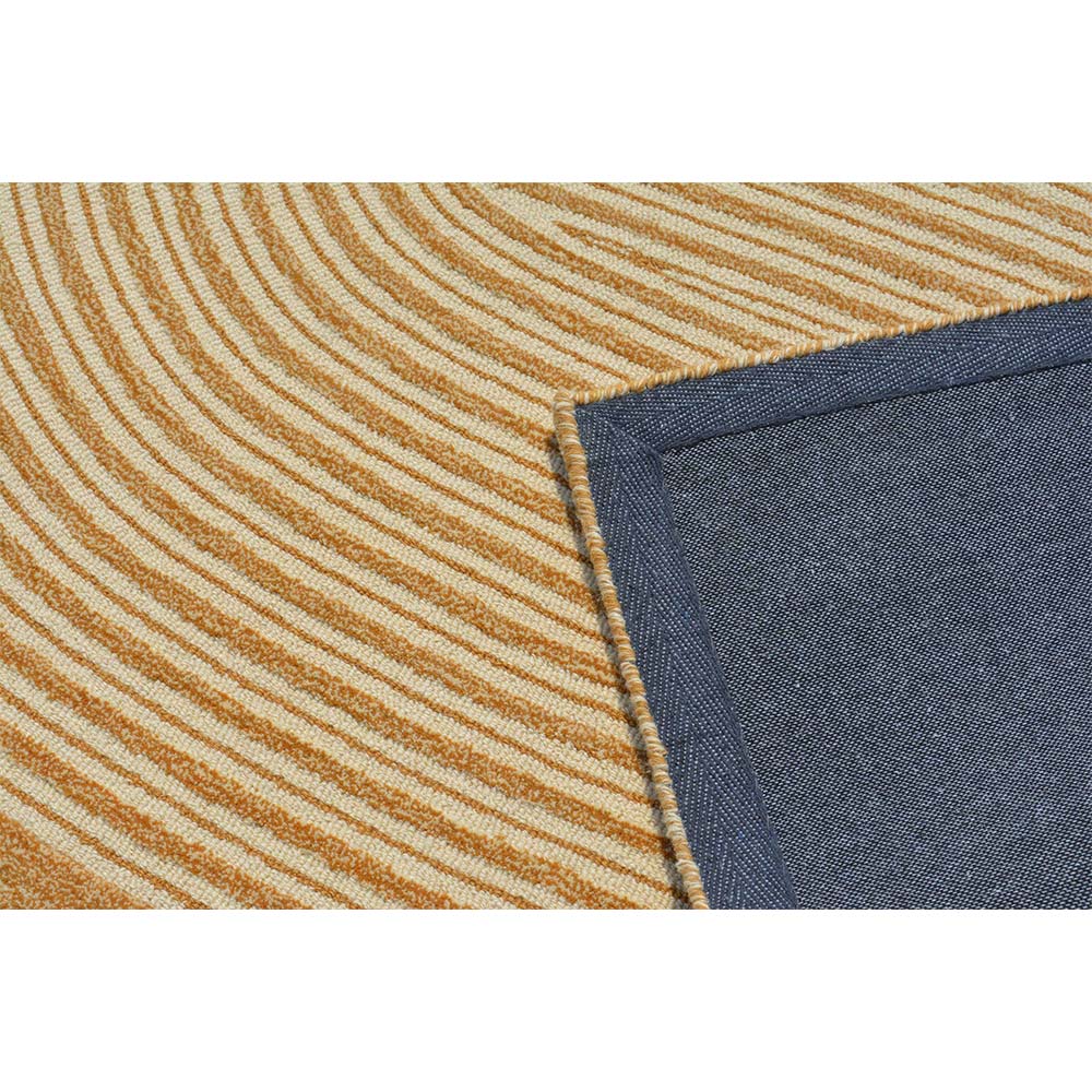 Rugs, (Presto) ICHT1423C4X6, Gold & Grey Abstract Hand Tufted Wool Carpet -EL15962-48X72 inches