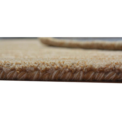 Rugs, (Presto) ICHT1423C5X8, Gold & Grey Abstract Hand Tufted Wool Carpet-EL15962-60X96 inches