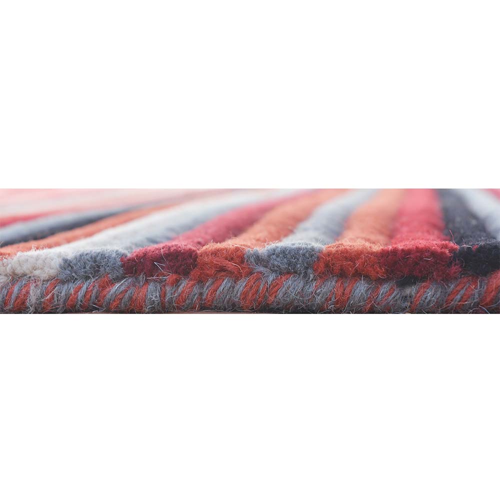 Rugs, (Presto) ICHT1486C6X9, Multicolor  Stripe Hand Tufted Wool Carpet - EL15969