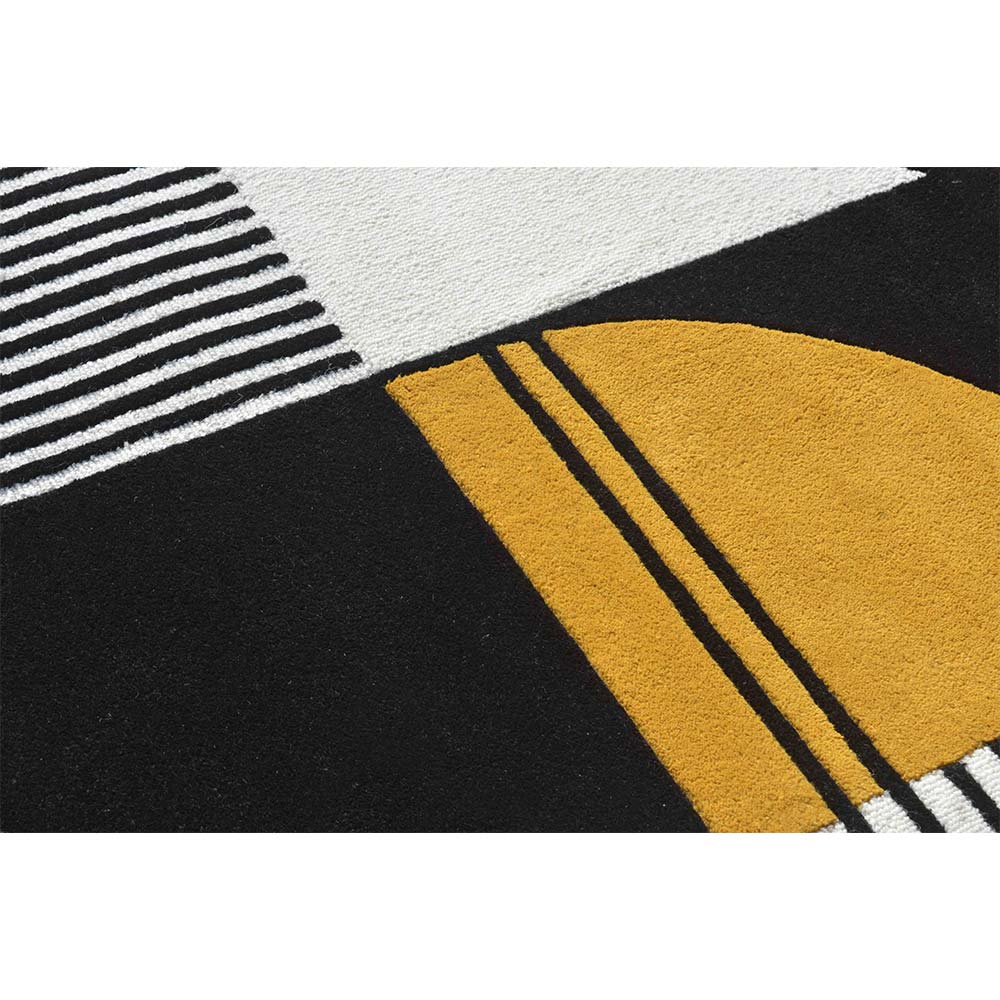 Rugs, (Presto) ICHT1515C4X6, Multicolor Geometric Hand Tufted Wool Carpet - EL15973