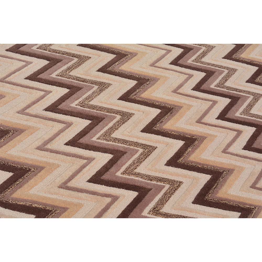 Rugs, (Presto) ICHT1523C4X6, Multicolor Geometric Hand Tufted Wool Carpet - EL15974