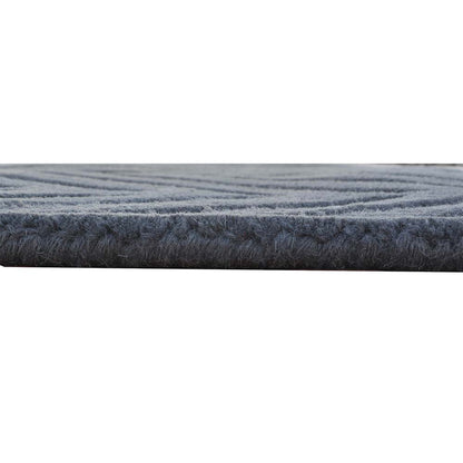 Rugs, (Presto) ICHT1545C4X6, Grey Color Abstract Hand Tufted Wool Carpet - EL15977