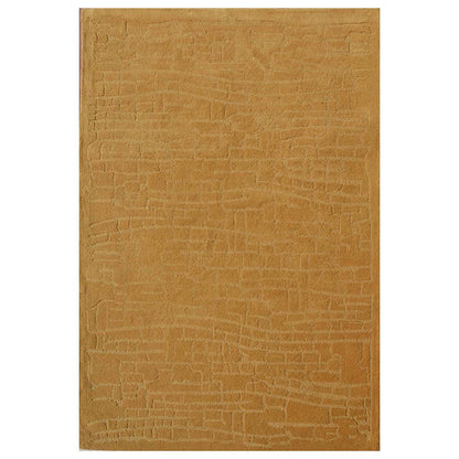 Rugs, (Presto) ICHT1563C4X6, Gold Color Abstract Hand Tufted Wool Carpet - EL15979
