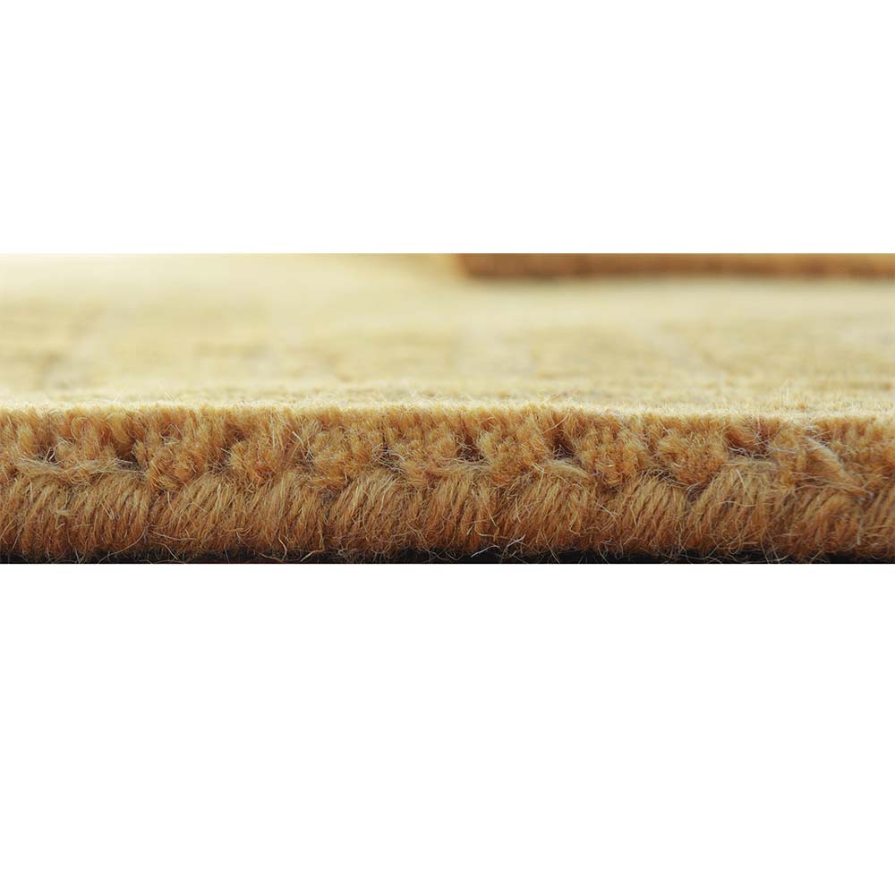 Rugs, (Presto) ICHT1563C5X7, Gold Color Abstract Hand Tufted Wool Carpet - EL15979