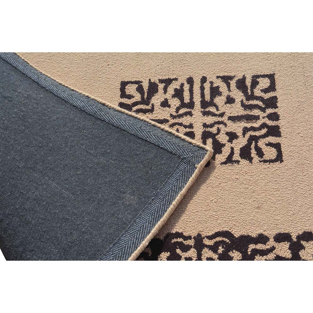 Rugs, (Presto) ICHT1572C6X9, Brown & Beige Color Traditional Hand Tufted Wool Carpet - EL15981