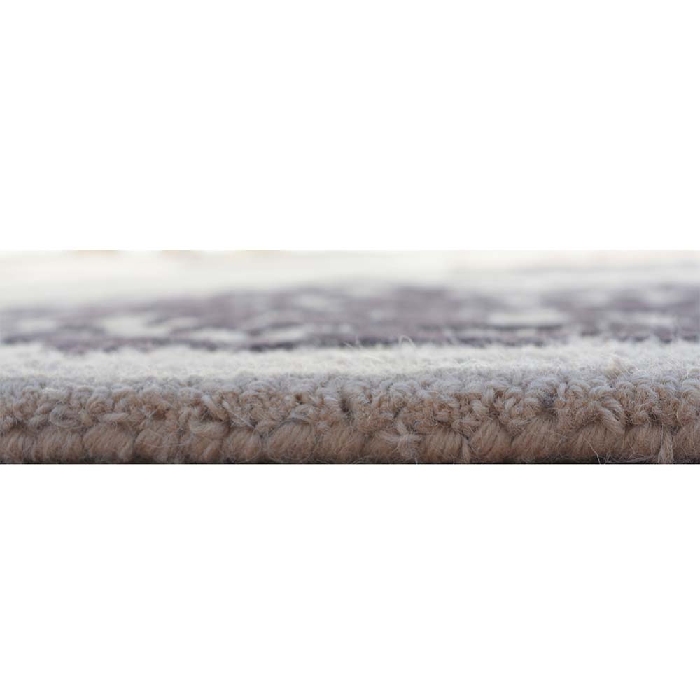 Rugs, (Presto) ICHT1572C4X6, Brown & Beige Color Traditional Hand Tufted Wool Carpet - EL15981