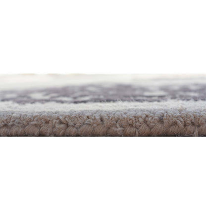 Rugs, (Presto) ICHT1572C4X6, Brown & Beige Color Traditional Hand Tufted Wool Carpet - EL15981