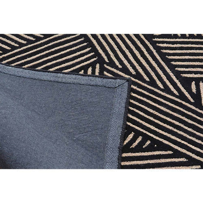 Rugs, (Presto) ICHT1615C5X7, Red & Beige Color Geometric Hand Tufted Wool Carpet- EL15988