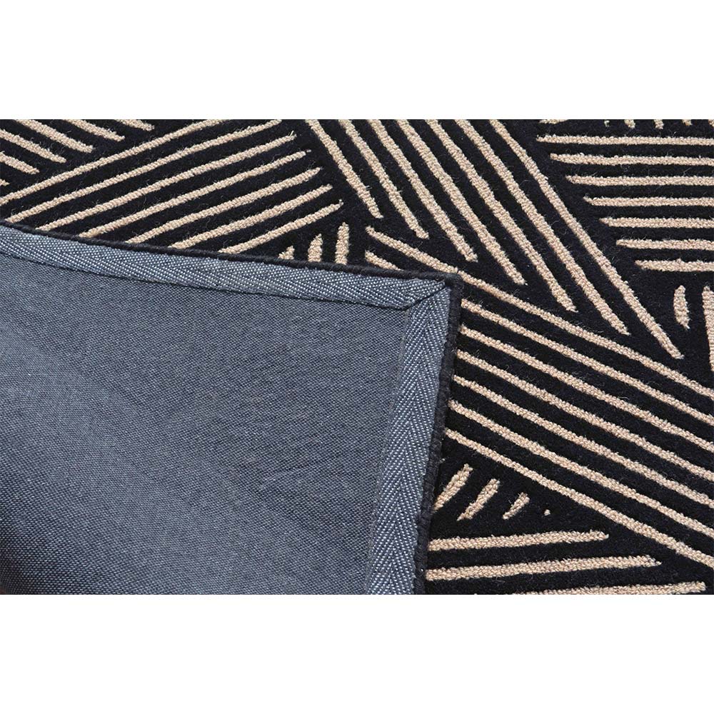 Rugs, (Presto) ICHT1615C6X9, Red & Beige Color Geometric Hand Tufted Wool Carpet - EL15988