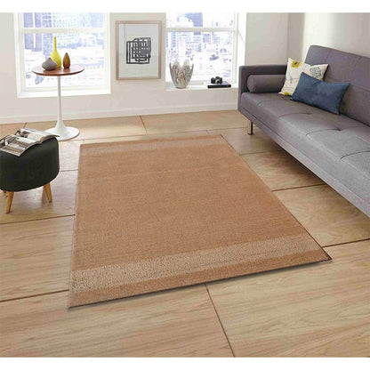 Rugs, (Presto) ICHT1643C4X6, Mouse Color Stripe Hand Tufted Wool Carpet - EL15993