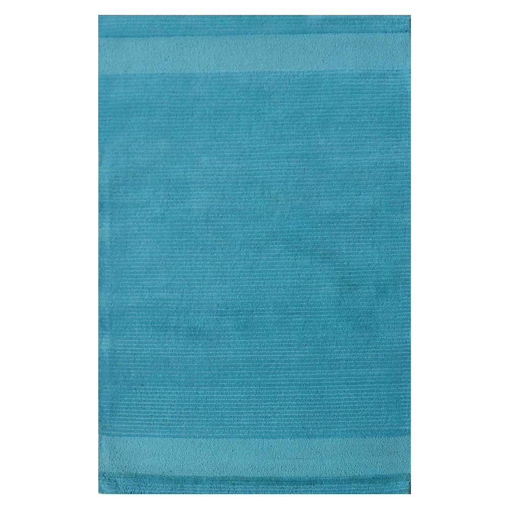 Rugs, (Presto) ICHT1649C4X6, Blue Color Stripe Hand Tufted Wool Carpet - EL15994