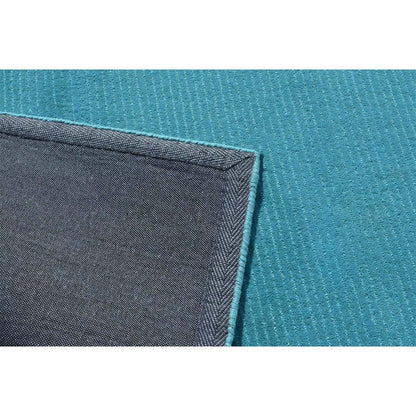 Rugs, (Presto) ICHT1649C4X6, Blue Color Stripe Hand Tufted Wool Carpet - EL15994