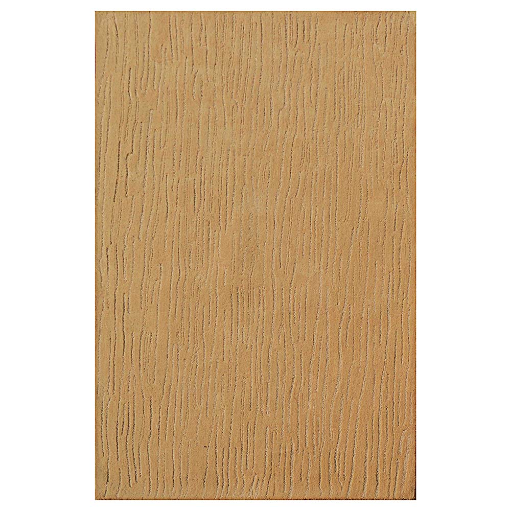 Rugs, (Presto) ICHT1653C5X7, Gold Color Abstract Hand Tufted Wool Carpet- EL15995