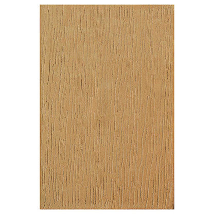 Rugs, (Presto) ICHT1653C5X7, Gold Color Abstract Hand Tufted Wool Carpet- EL15995