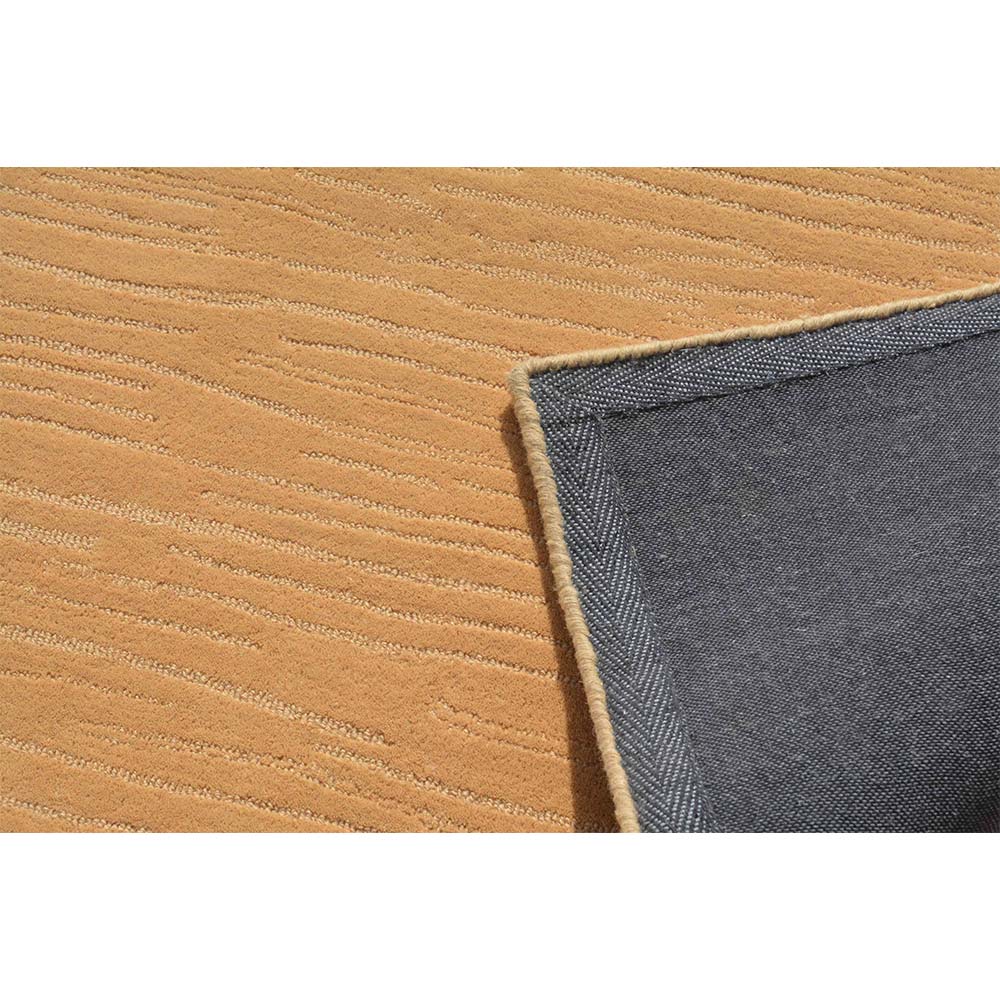 Rugs, (Presto) ICHT1653C6X9, Gold Color Abstract Hand Tufted Wool Carpet- EL15995