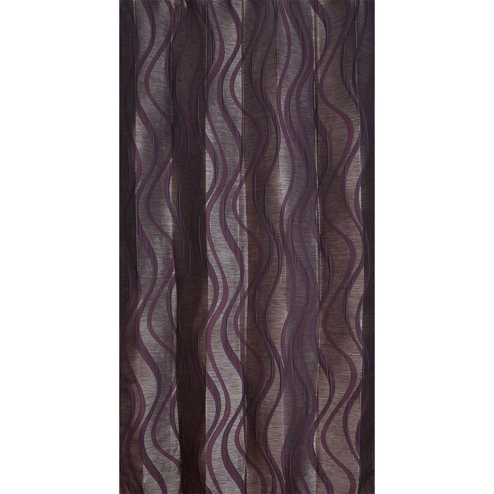 Curtain, (Presto) ICSST455_LD2, Wine colour solid Long Door curtain Set of 2, Curtain-EL16057-44X108 inches