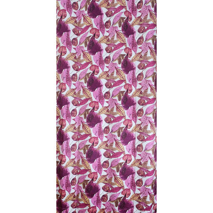 Curtain, (Presto) ICVOL1D14_D2, Pink, Purple colour solid Door curtain Set of 2, Curtain-EL16059