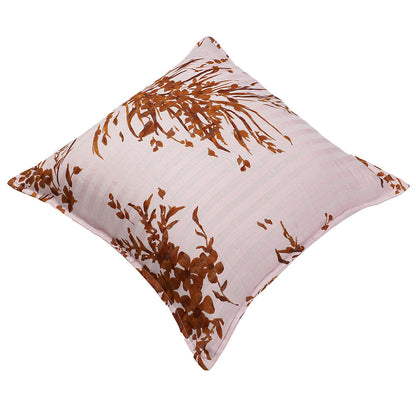 Cushion, (Cocotier) Cushion 4, Pure Linen Printed Cushion with Coconut Shell Button Closure at the Back, Cotton Lining on the Inside, Cushion - EL16065