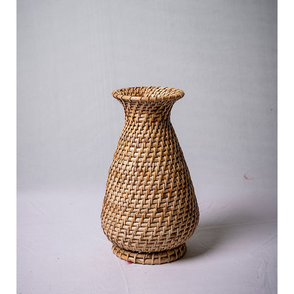 Table Accessory, TAA017(ASSAM ADMIRATION), Flower Vase, Woven Vase, Vase - EL16088