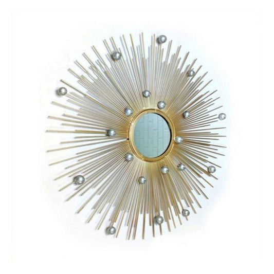 Mirror, Mirror for Home, Mirror in Silver & Golden Color, Mirror - EL2072