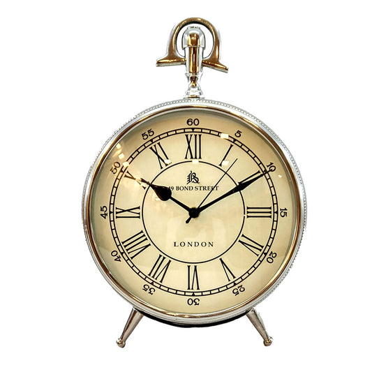 Clock, Table clock, Clock in Silver Color, Clocks - EL2075