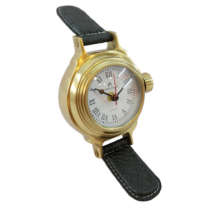 Clock, Clock for Table, Clock in Gold & Black Color, Clocks - EL2076