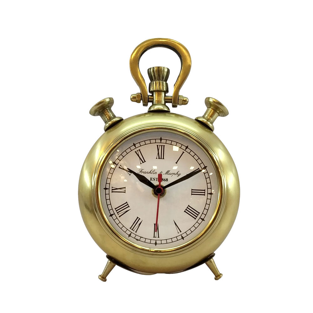 Clock, Clock for Table, Clock in Gold Color, Clocks - EL2082