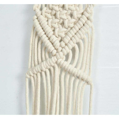 Hanging Plant (i73_1_1), Macrame Planter Pot Holder Hanging, Hanging Plant in White Color Hanging Plant - EL2171