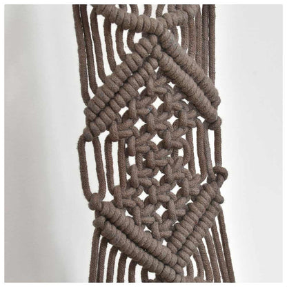 Hanging Plant (i73_4_1), Macrame Planter Pot Holder Hanging, Hanging Plant in Grey Color Hanging Plant - EL2173