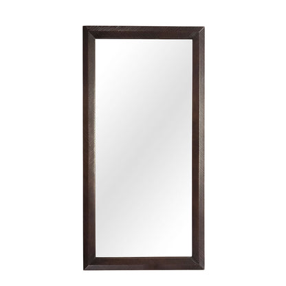 Mirror, SCSAI/2021/253 (STRAWBERRY COLLECTIVE), Wooded Manor Mirror - Natural, Mirror - EL2211