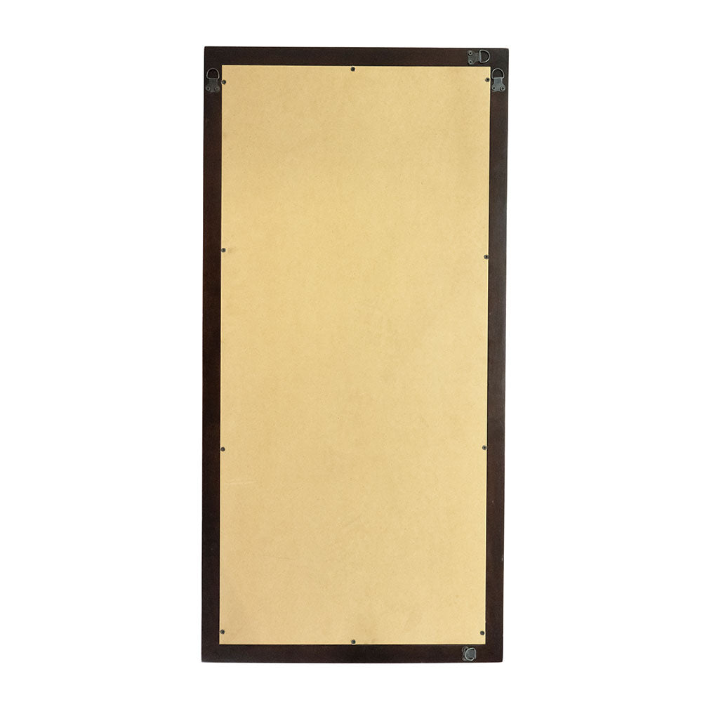 Mirror, SCSAI/2021/253 (STRAWBERRY COLLECTIVE), Wooded Manor Mirror - Natural, Mirror - EL2211