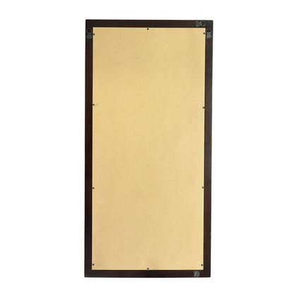 Mirror, SCSAI/2021/253 (STRAWBERRY COLLECTIVE), Wooded Manor Mirror - Natural, Mirror - EL2211