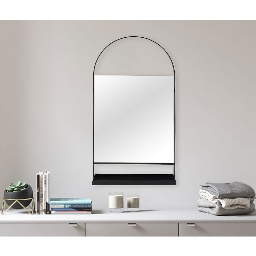 Mirror, SCSAI/2021/255 (STRAWBERRY COLLECTIVE), Elizabeth Arch Shelved Wall Mirror , Mirror - EL2212