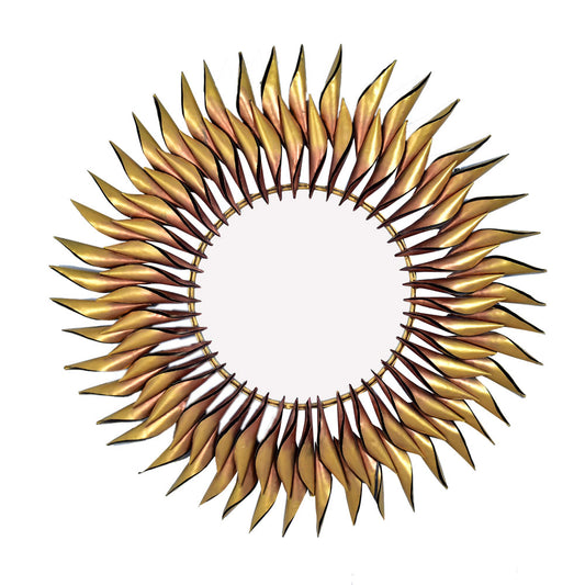 Wall Mirror, M102A (Malik Designs), Antique Sun Shaped Mirror Multicolor for Wall Decoration, Wall mirror - EL2216