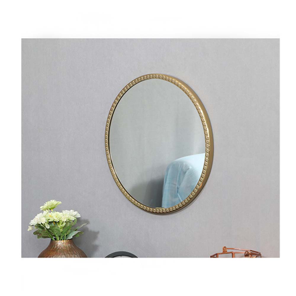 Mirror, (DWM111048) Cocovey Homes, Decorative Gold Round Wall Mirror, Mirror - EL2249