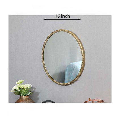 Mirror, (DWM111048) Cocovey Homes, Decorative Gold Round Wall Mirror, Mirror - EL2249