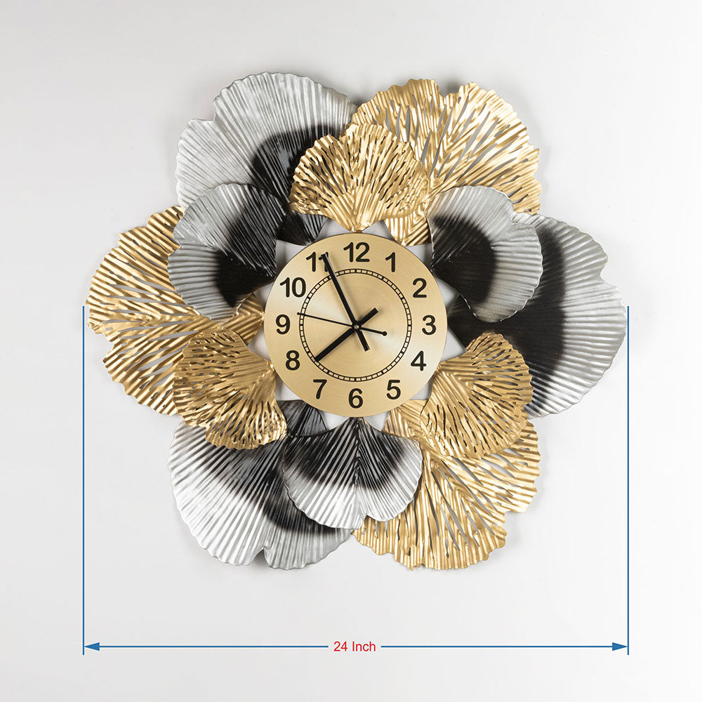 Wall Clock, UAC003(UA OVERSEAS), Flower Wall Clock, Designer Clock, Wall Clock - EL2340