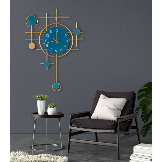 Wall Clock, UAC010(UA OVERSEAS), Metal Wall Clock, Unique Design Clock, Wall Clock - EL2345