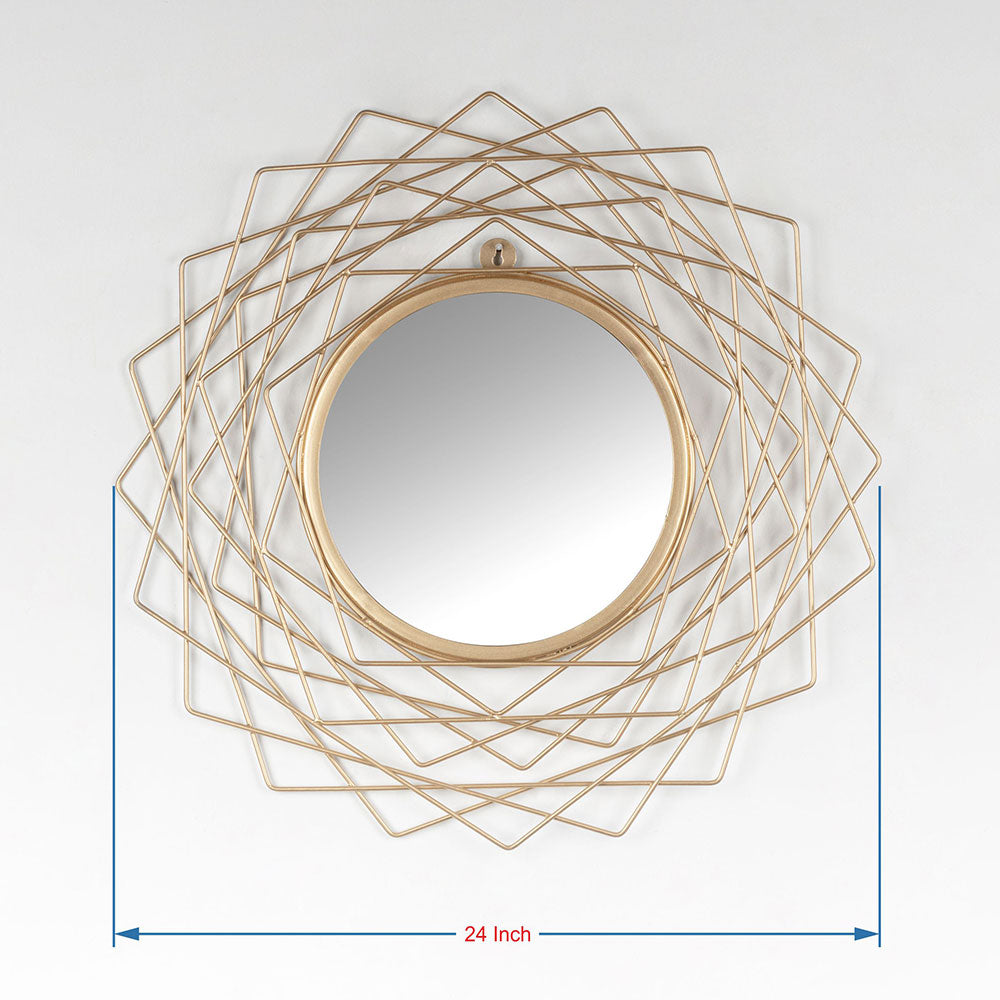 Mirror, UAM005(UA OVERSEAS), American Gold Mirror, Modern Designing Mirror, Mirror - EL2351