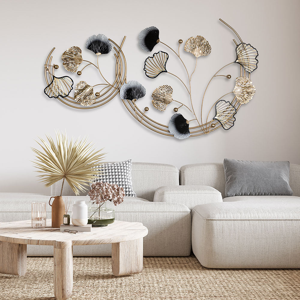 Wall Art, UAW007(UA OVERSEAS), Moon Look Half Wall Art, Modern Designing Wall Art , Wall Art - EL2355